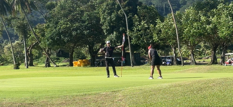 Golf - Les Tahitiennes échouent à quelques millimètres du titre