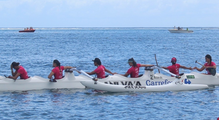 Va’a - Shell Va’a victorieux de la Air Tahiti Nui Race Va’a - Shell Va’a victorieux de la Air Tahiti Nui Race