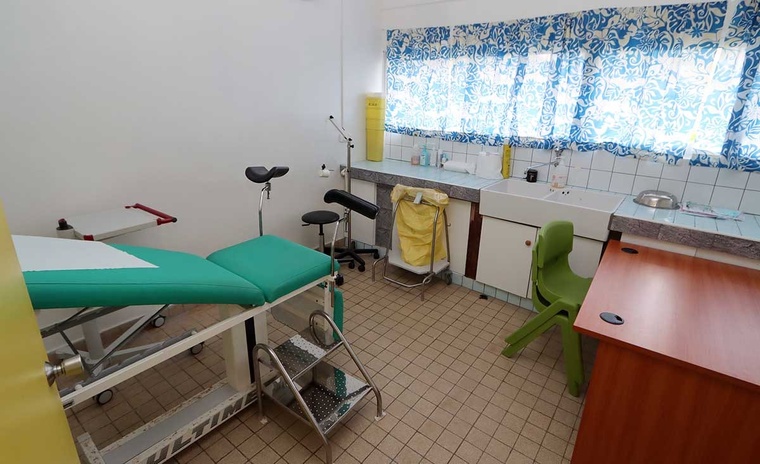 Le centre médical de Avatoru à Rangiroa (Crédit : archive présidence). Le centre médical de Avatoru à Rangiroa (Crédit : archive présidence).