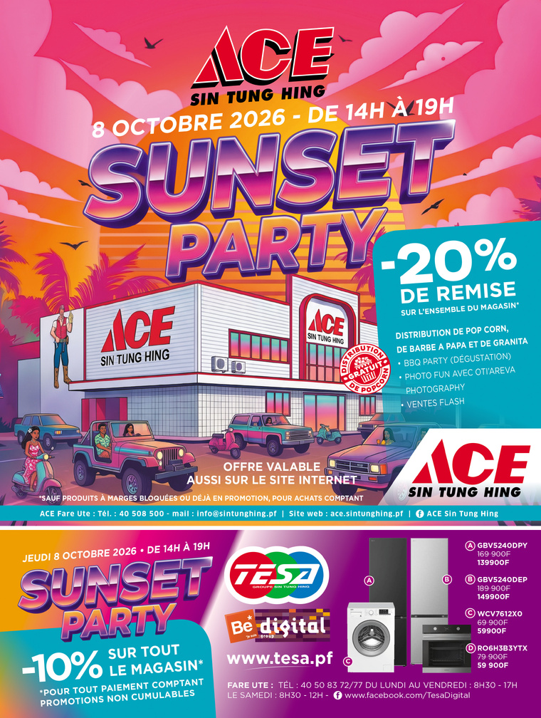 [publireportage] Une ambiance conviviale et des bonnes affaires au rendez-vous de la ACE Sunset Party 2026