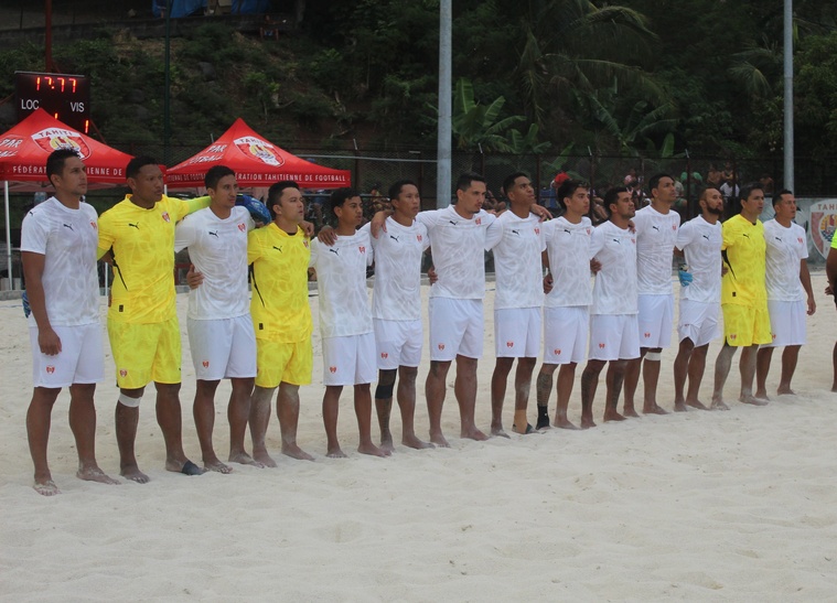 Beach soccer – Les Tiki Toa sont prêts