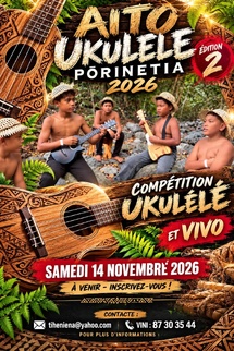 ‘Ukulele et vivo en compétition à Papara