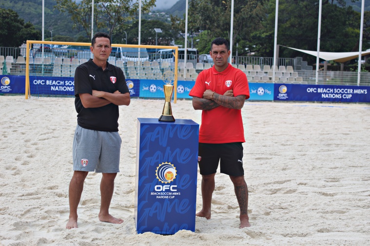 Beach soccer - Les Tiki Toa dans l’attente