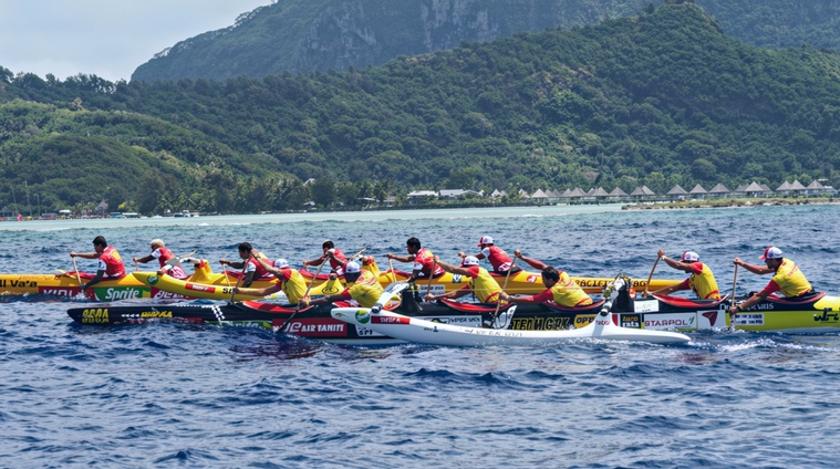 Huahine lance la Hawaiki Nui Va’a Huahine lance la Hawaiki Nui Va’a