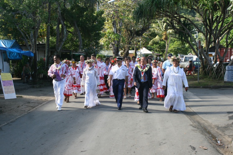 Le 14 juillet fêté en toute simplicité à Huahine Le 14 juillet fêté en toute simplicité à Huahine
