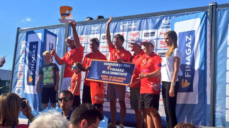 Trésor de Tahiti gagne le prix Finagaz récompensant la combattivité Trésor de Tahiti gagne le prix Finagaz récompensant la combattivité