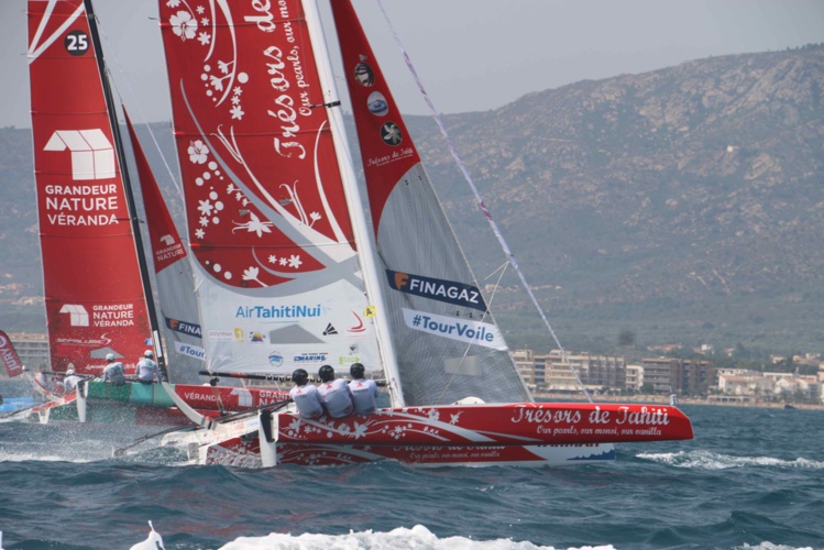 L'équipage tahitien a fait preuve de cohésion L'équipage tahitien a fait preuve de cohésion