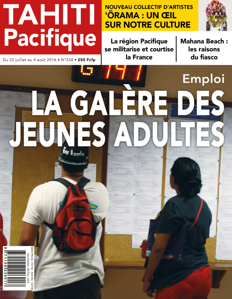 À la Une de Tahiti Pacifique 