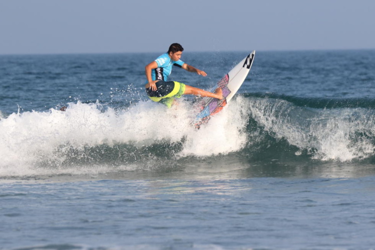 Les conditions ont été difficile au Japon, avec des vagues petites