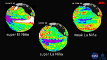 Météo: El Nino parti, La Nina pourrait se manifester au 3e trimestre Météo: El Nino parti, La Nina pourrait se manifester au 3e trimestre