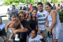 La famille Tehopu a tenté sa chance au casting La famille Tehopu a tenté sa chance au casting