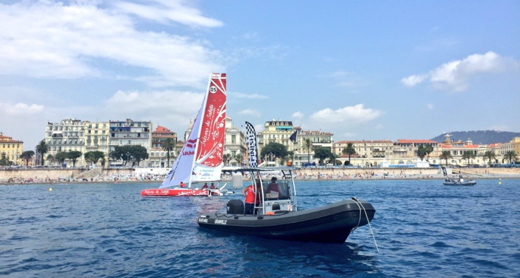 L'arrivée à Nice L'arrivée à Nice