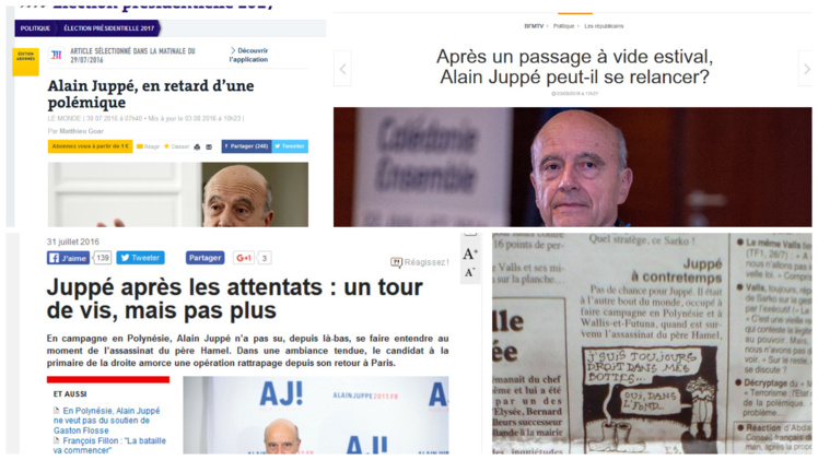 Le déplacement au fenua d'Alain Juppé va-t-il lui faire du tort ? 