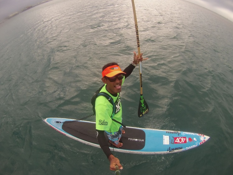 Niuhiti s'est entrainé dur pour pouvoir particper aux courses internationales Niuhiti s'est entrainé dur pour pouvoir particper aux courses internationales
