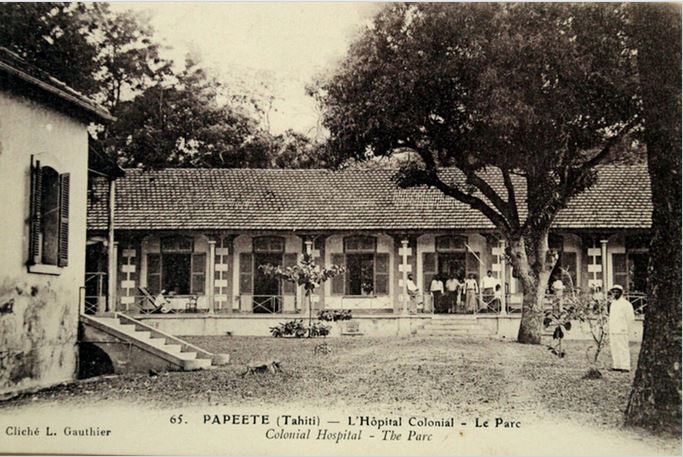 Parc de l'hôpital colonial Vaiami