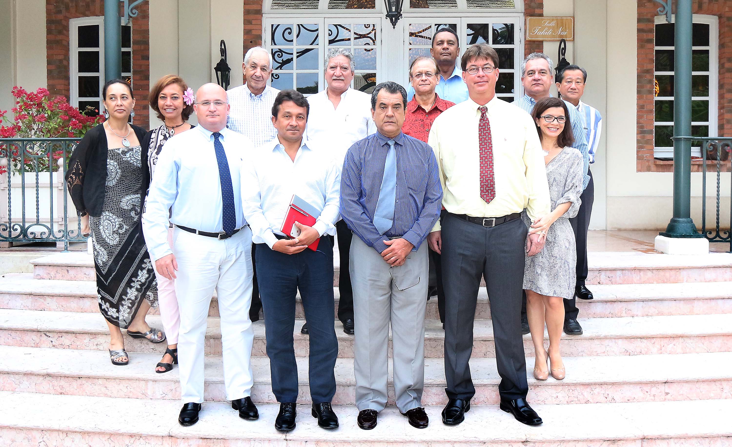 Thierry Santa, président du Congrès de la Nouvelle-Calédonie, a été reçu par une partie du gouvernement.