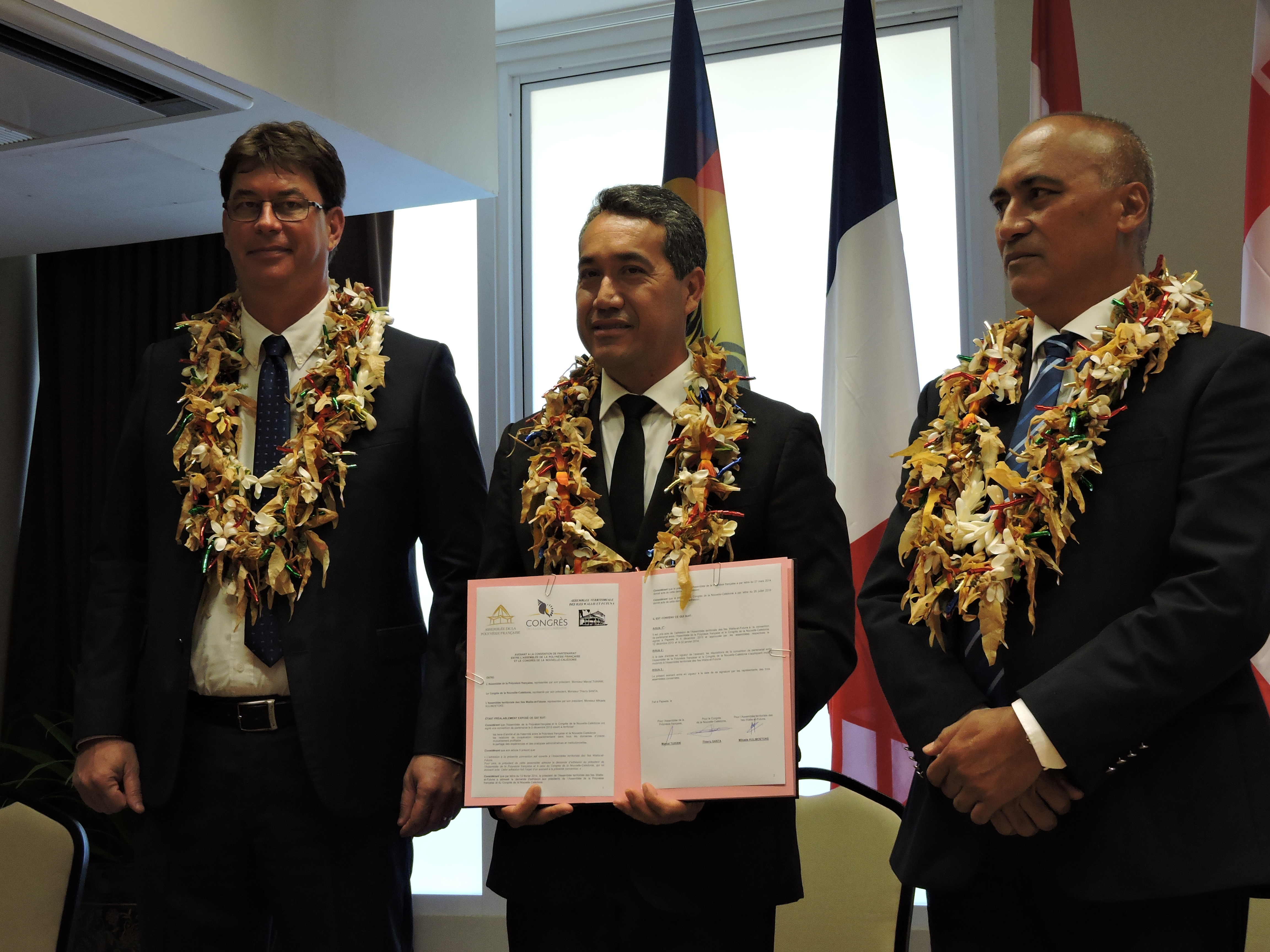 La signature de convention a eu lieu ce mardi matin.