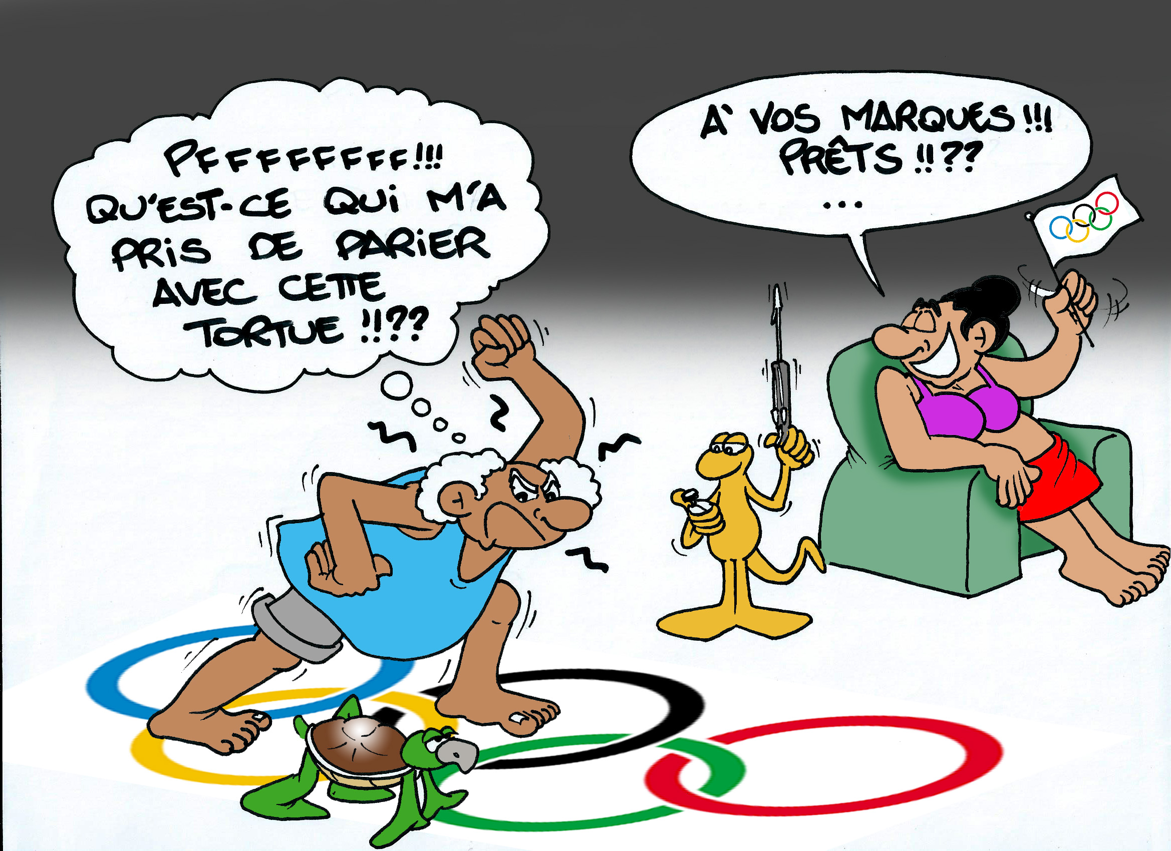 " Les J.O 2016, suite " par Munoz