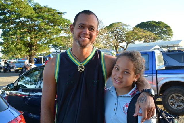 Tommy et sa fille Jade