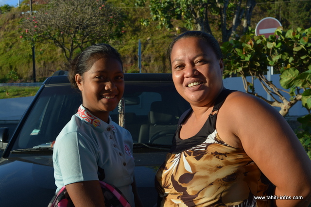 Vairea et sa fille Hereana