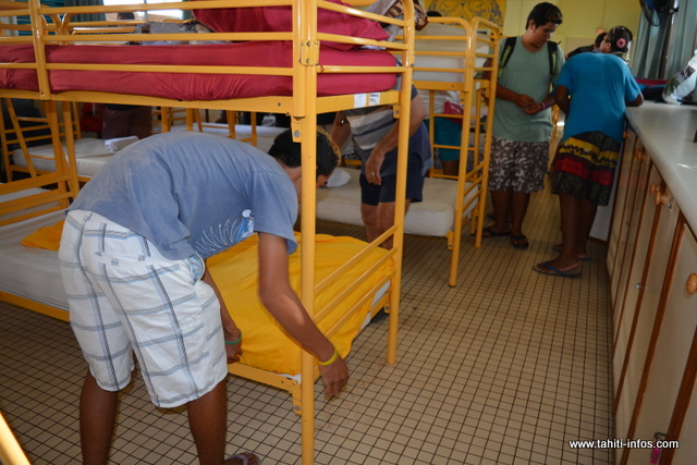 Les internes ont investi les lieux mercredi après-midi