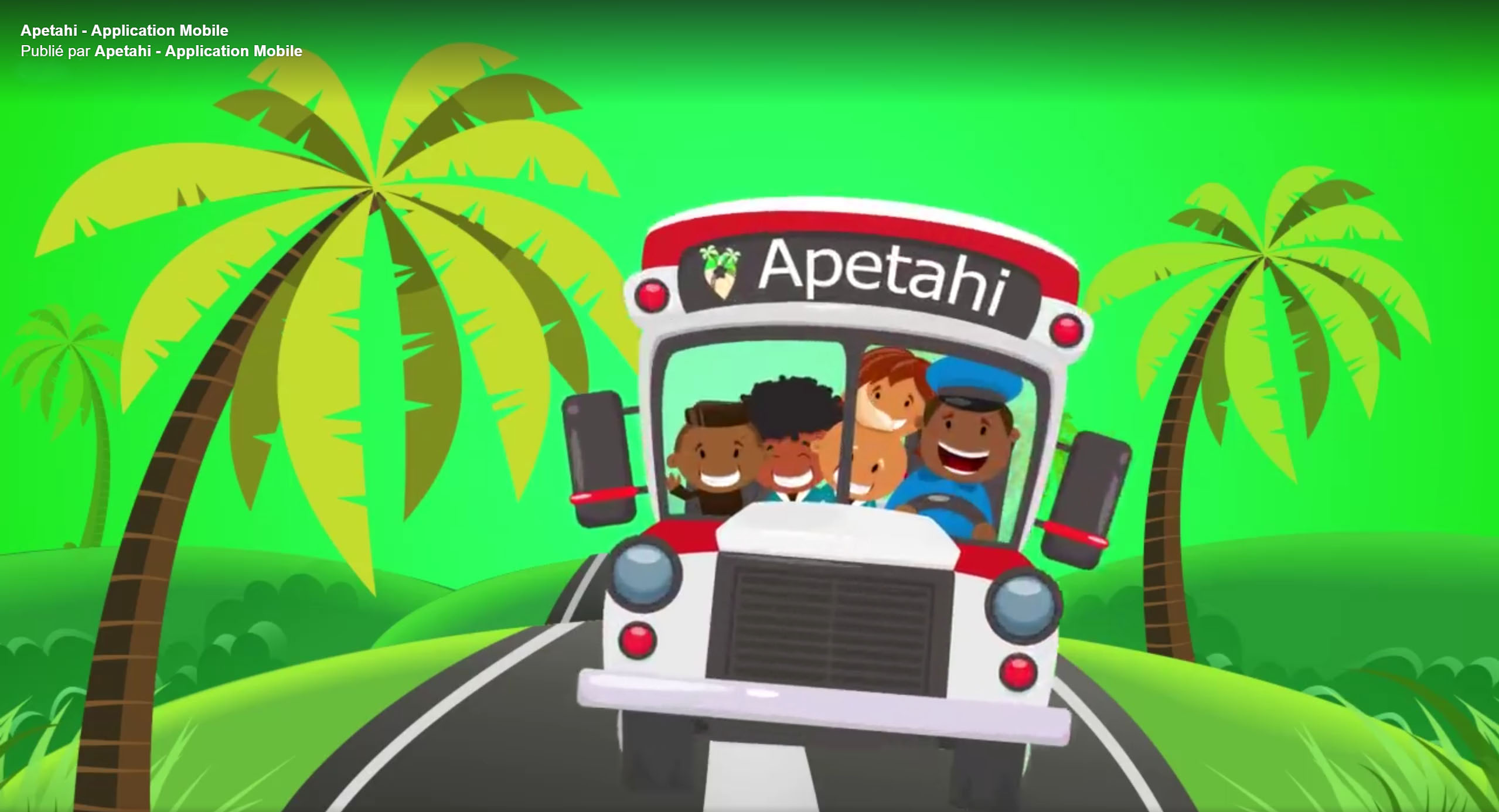 Apetahi : les horaires de bus version mobile et participatif