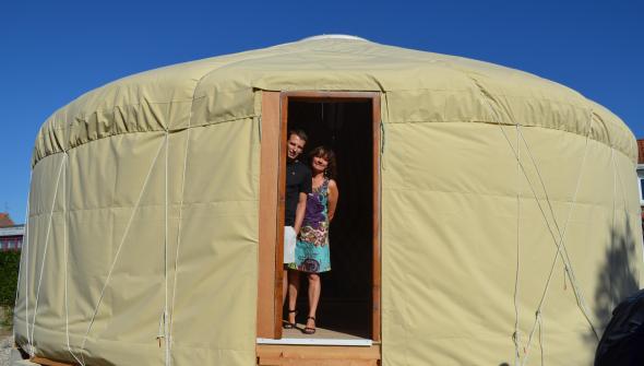 Dans un village du Nord, des CE1 vont effectuer leur rentrée...dans une yourte