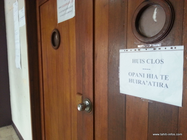 Le procès de l'agresseur sexuel d'une jeune fille de militaire, en octobre 2015 à Bora Bora, s'est déroulé ce matin à huis clos partiel devant le tribunal correctionnel.