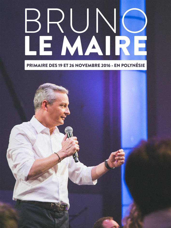 Le comité polynésien de soutien à Bruno Le Maire se dévoile