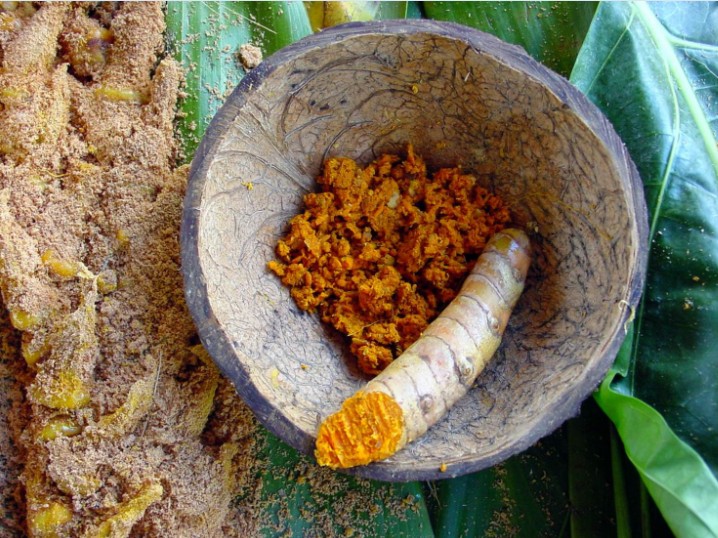 Curcuma, rea tahiti rapé.