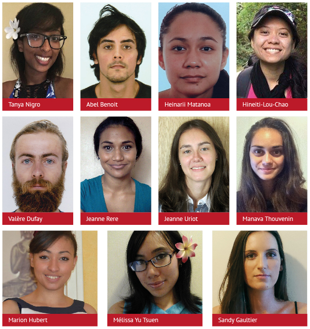 Les 12 majors de l'année 2015-2016