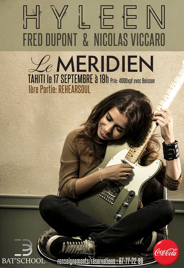Hyleen trio en concert samedi soir au Méridien