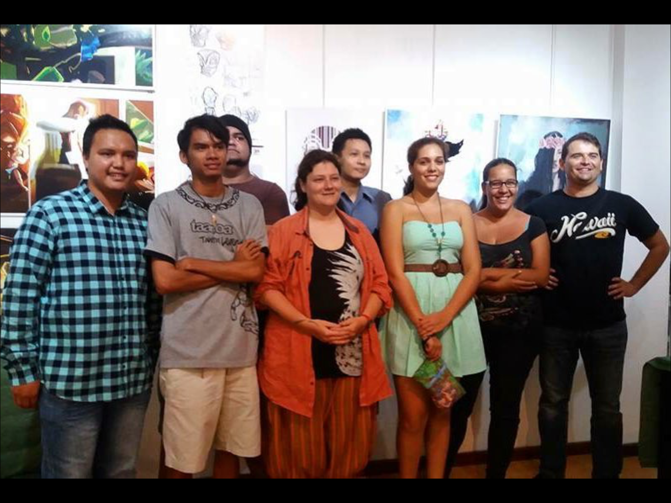 Les Dessinateurs du fenua pensent déjà à leur prochaine expo