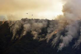 Un feu près de Big Sur en Californie atteint un coût historique
