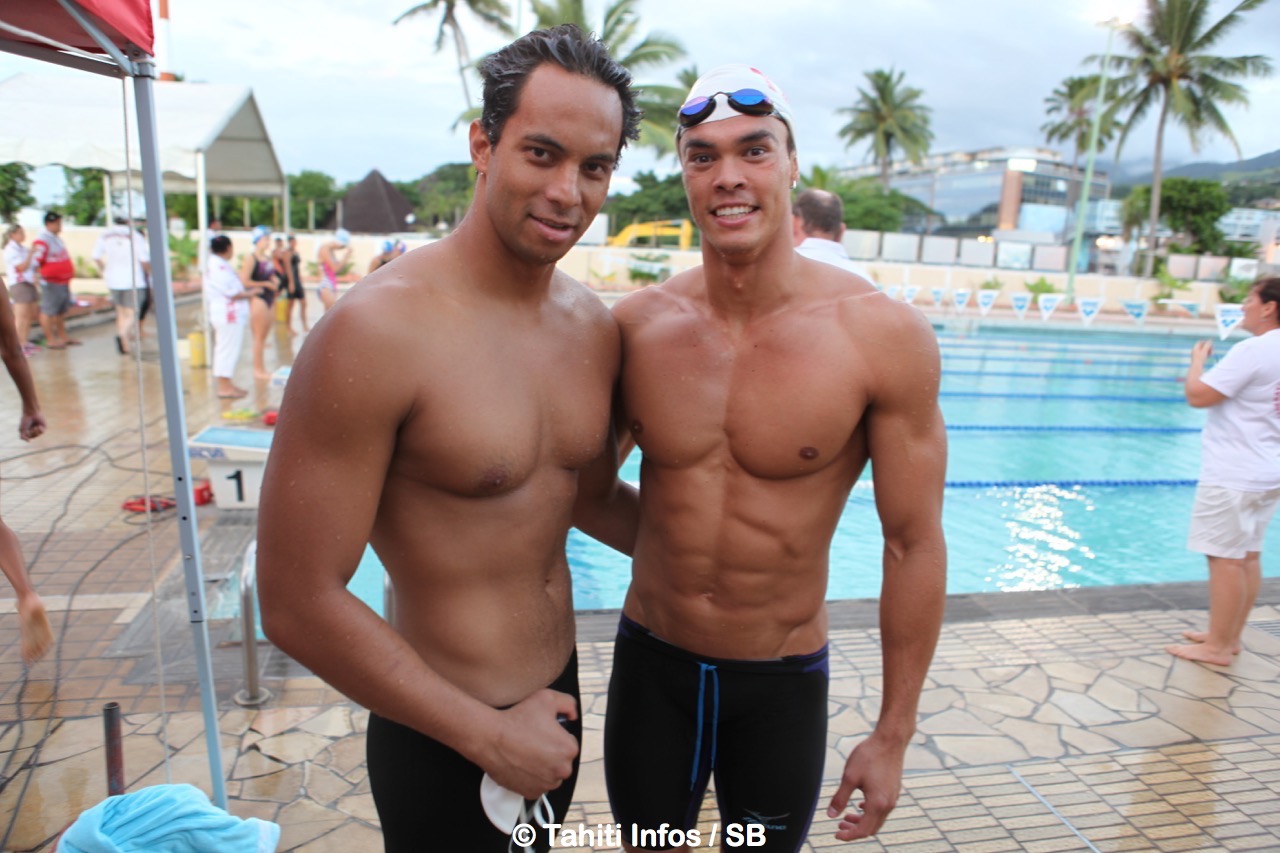 Stéphane va pouvoir faire connaître "sa Polynésie" à ses amis nageurs olympiques