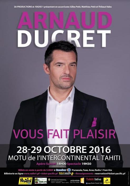 Arnaud Ducret : "Je ferai tout pour leur faire plaisir"