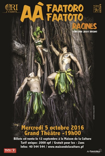 "A'a fa'atoro, a'a fa'atoto", le nouveau spectacle de Ori i Tahiti