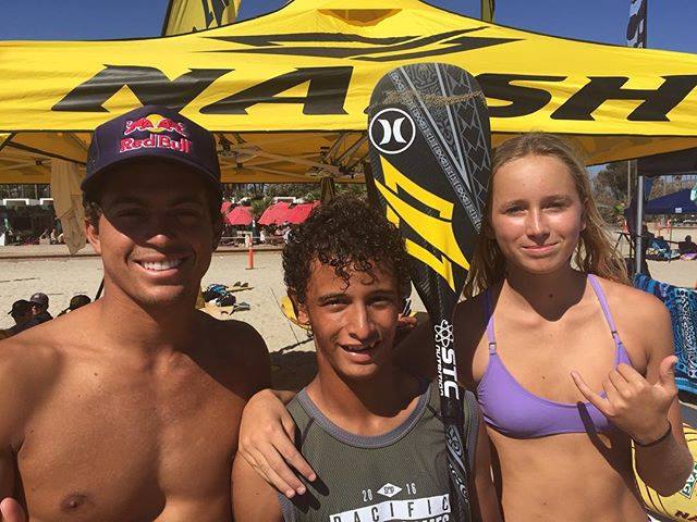 Tiavairau Chang avec Kai Lenny