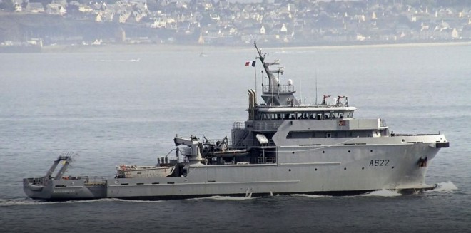 Le Bougainville en route vers la Polynésie