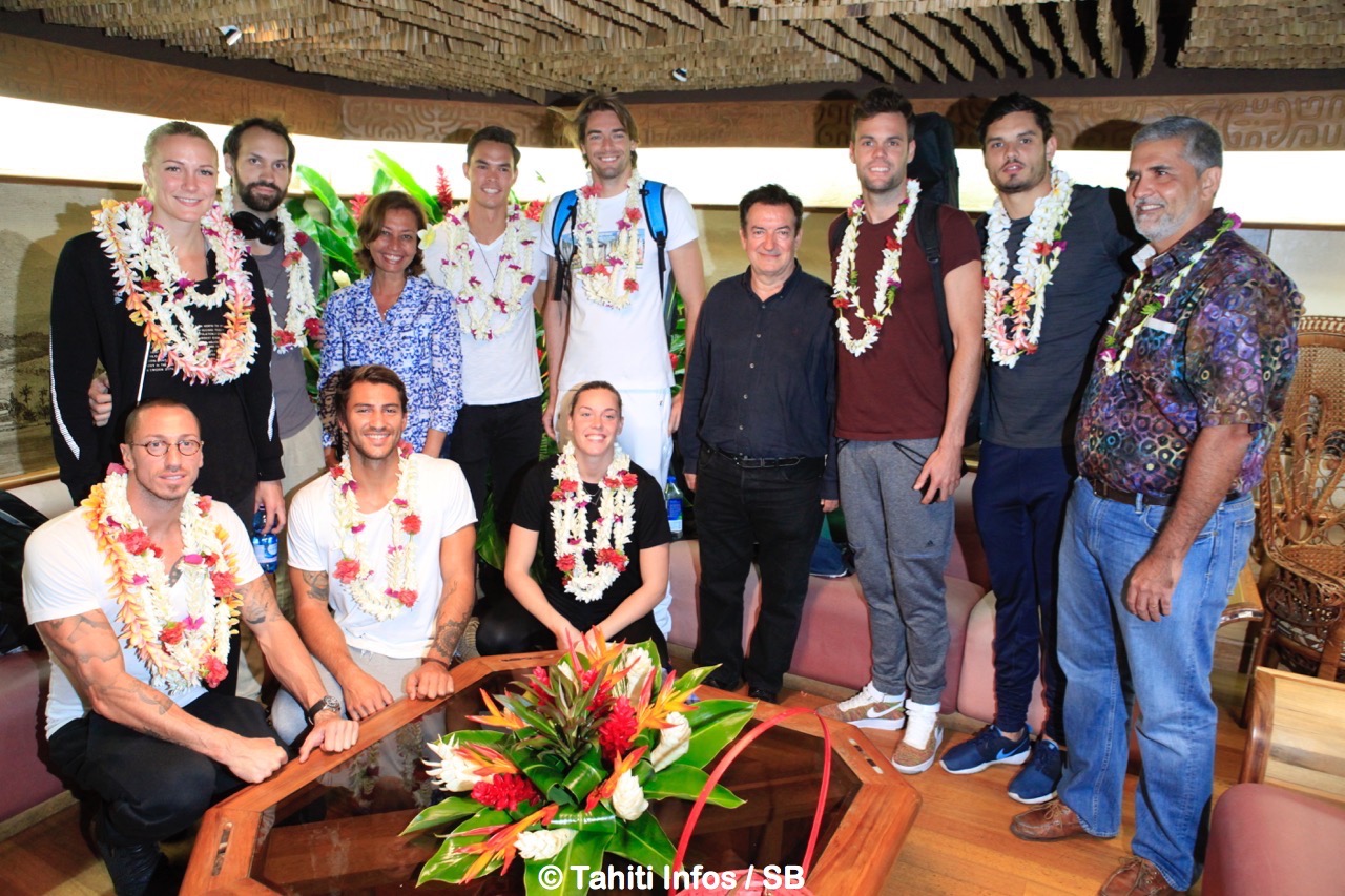 Natation – Tahiti Swimming Experience : Les champions sont arrivés à Tahiti