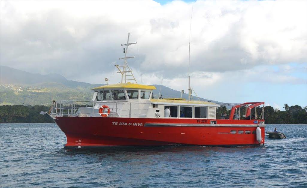 La navette pour les Marquises sud devrait bientôt entrer en service