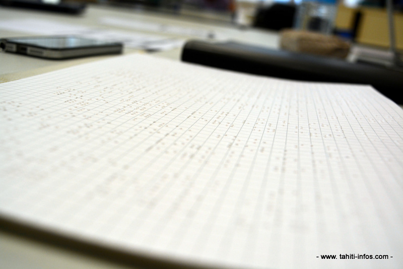 l'alphabet braille s'apprend en fonction du handicap de l'élève.