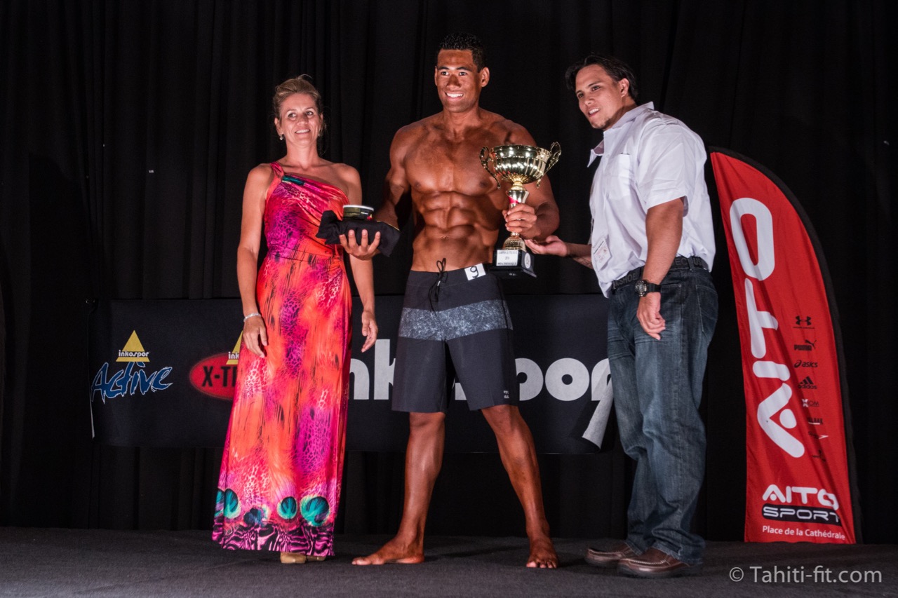Heiki Haoatai s'impose en Men's Physique