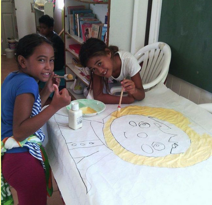 Une quarantaine d'enfants viennent régulièrement dans les locaux de l'association.