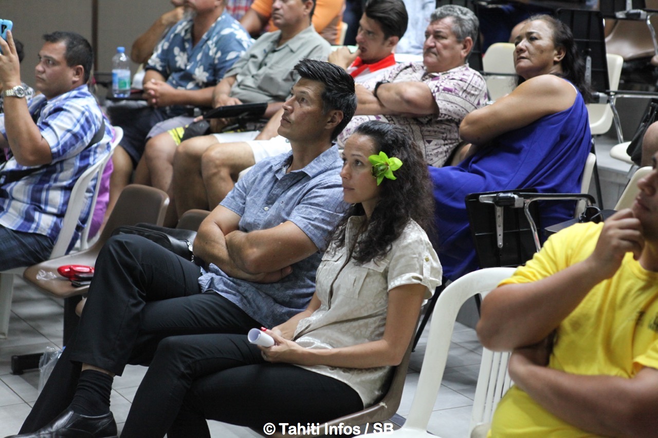 Antony Pheu le nouveau directeur de l'IJSPF et Cécile Tiatia, conseillère technique