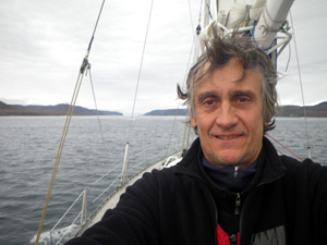 Premier Tour de France à la rame par Charles Hedrich