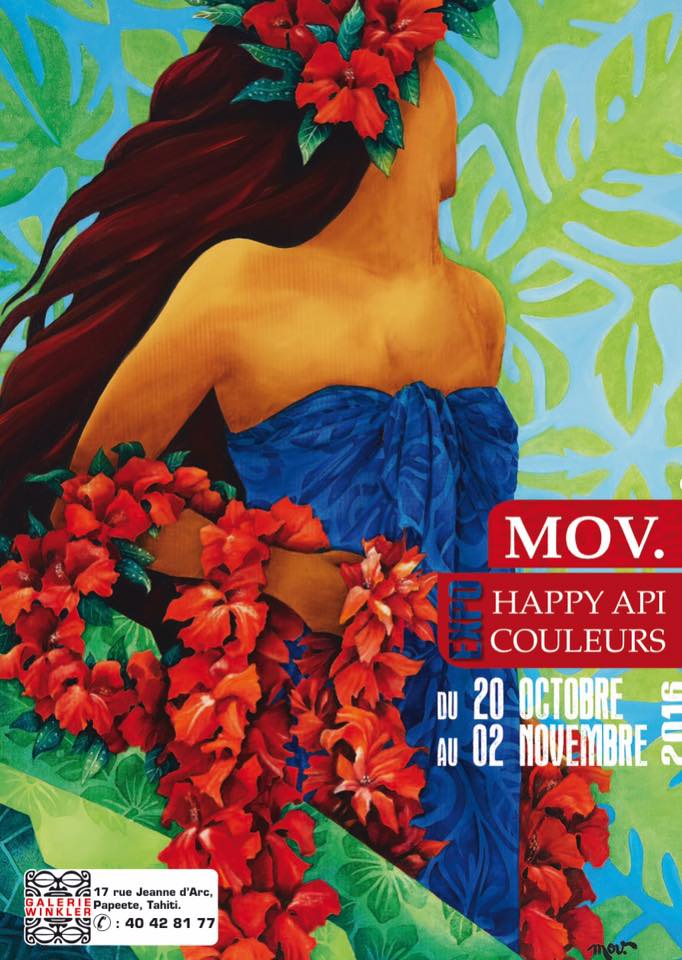Exposition "Happy api couleurs" de Mov : vernissage ce soir à la galerie Winkler