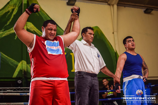 Teiki Marotau s'est qualifié pour la finale