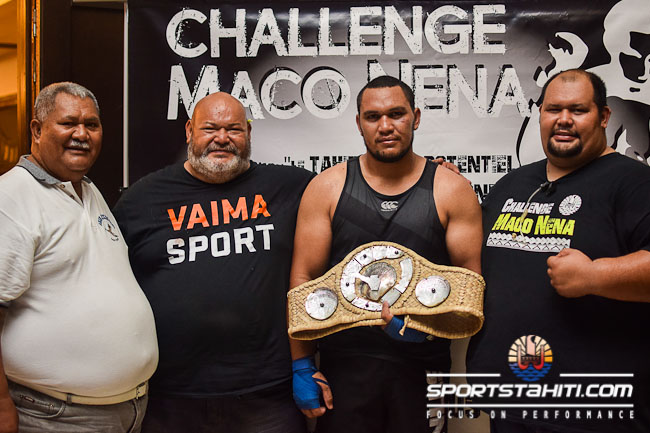 Amoroa Atiu remporte la ceinture pour la deuxième fois