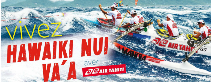 Air Tahiti affrete plus de 40 vols supplémentaires pour l'Hawaiki Nui Va'a